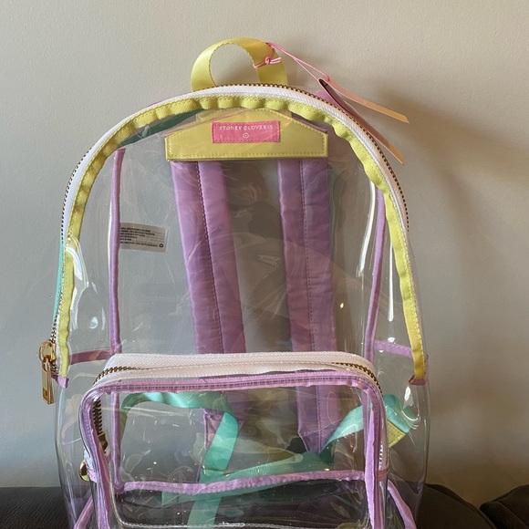 NWT Stoney Clover Lane clear backpack - Picture 2 of 3